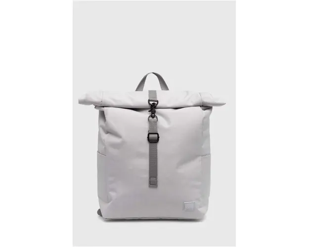 Lefrik rucsac ROLL MINI STRIPES culoarea gri, mare, neted