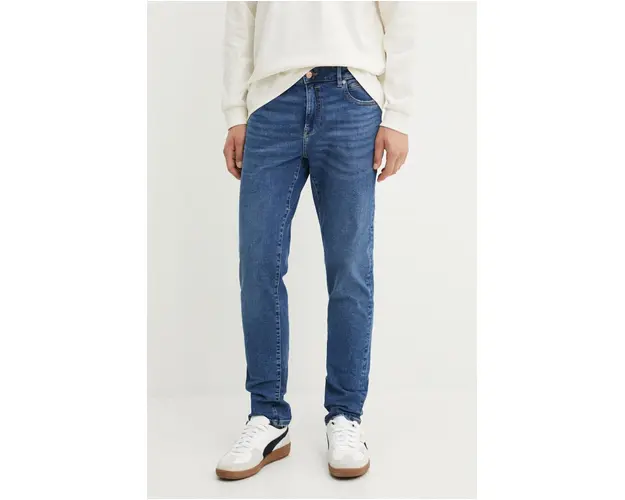 Solid jeansi barbati