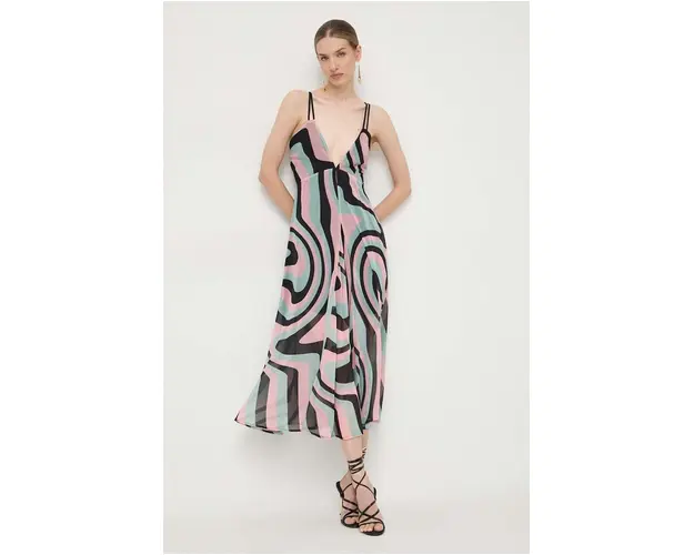 Silvian Heach rochie midi, evazati