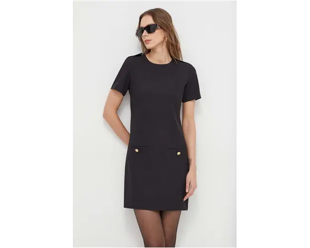 Silvian Heach rochie culoarea negru, mini, drept
