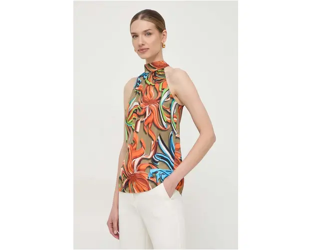 Silvian Heach top femei, cu turtleneck