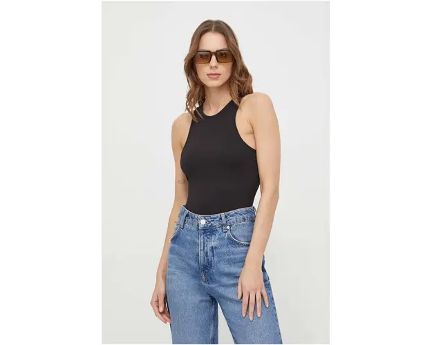 Silvian Heach top femei, culoarea negru