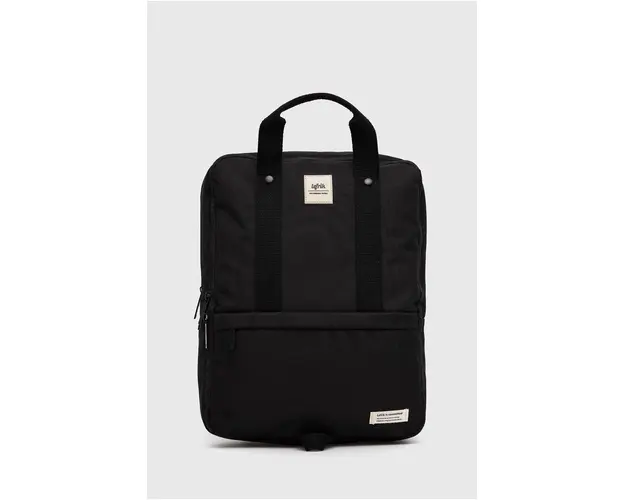Lefrik Rucsac culoarea negru, mare, material neted
