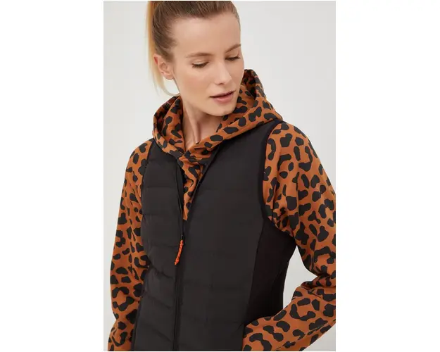 Wrangler vesta Atg femei, culoarea negru, de tranzitie