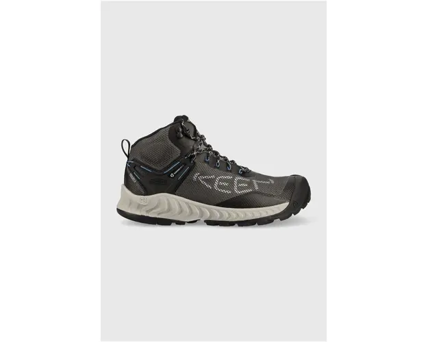 Keen pantofi Nxis Evo Mid barbati, culoarea negru
