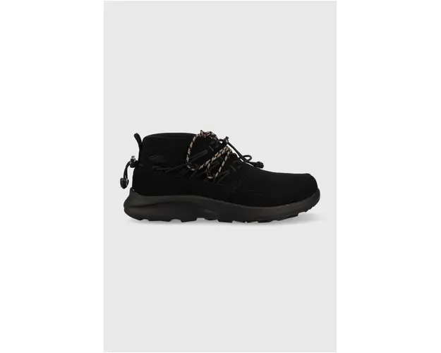 Keen pantofi Uneek Chukka barbati, culoarea negru 1026730-BLACK