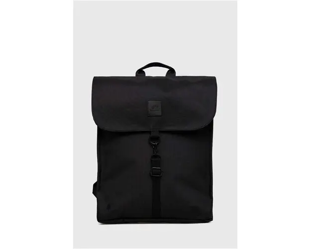Lefrik rucsac culoarea negru, mare, neted
