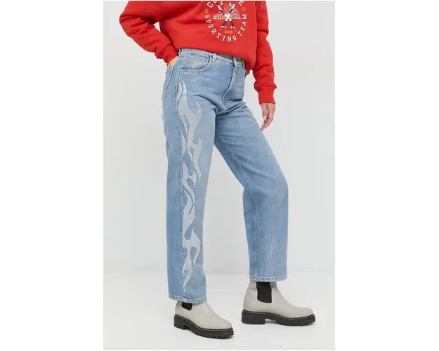 Beatrice B jeansi Fiamma femei, high waist