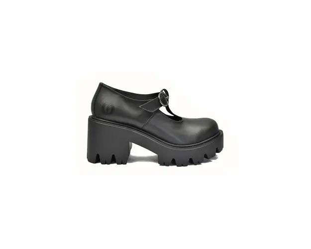 Altercore pantof femei, culoarea negru, cu platforma, Mary.Vegan
