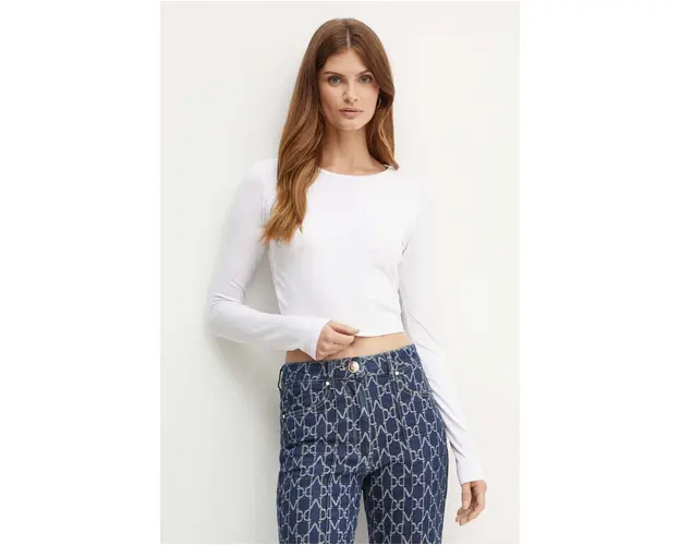 Silvian Heach tricou DROMI femei, culoarea alb, GPA24300TS
