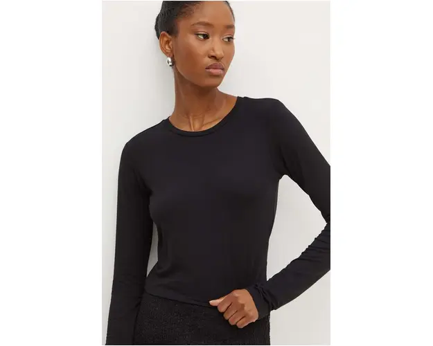 Silvian Heach tricou DROMI femei, culoarea negru, GPA24300TS