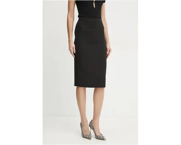 Silvian Heach fusta STAWI culoarea negru, mini, drept, GPA24083LO