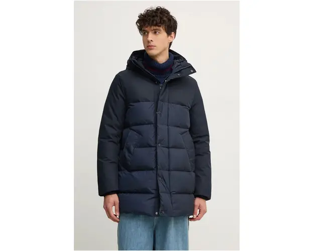 Bomboogie geaca de puf barbati, culoarea albastru marin, de iarna, CM7552TTNA4