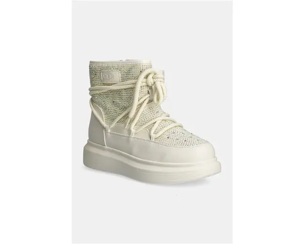 GOE cizme de iarna culoarea bej, OO2N4301 WHITE