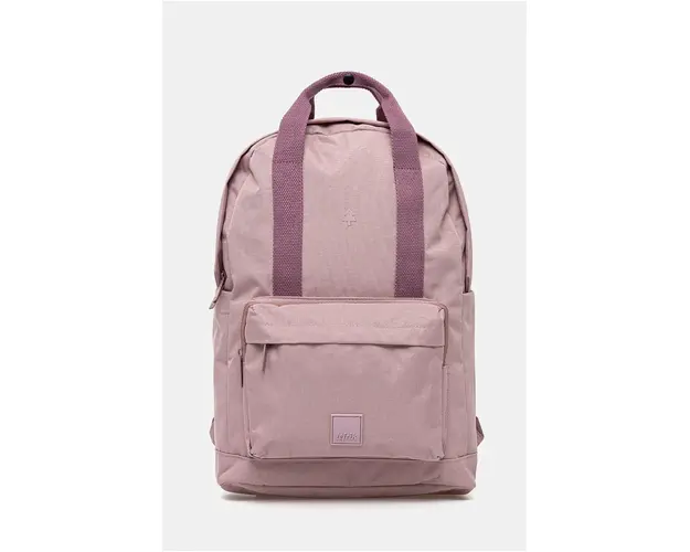Lefrik rucsac Capsule culoarea roz, mare, neted, Capsule