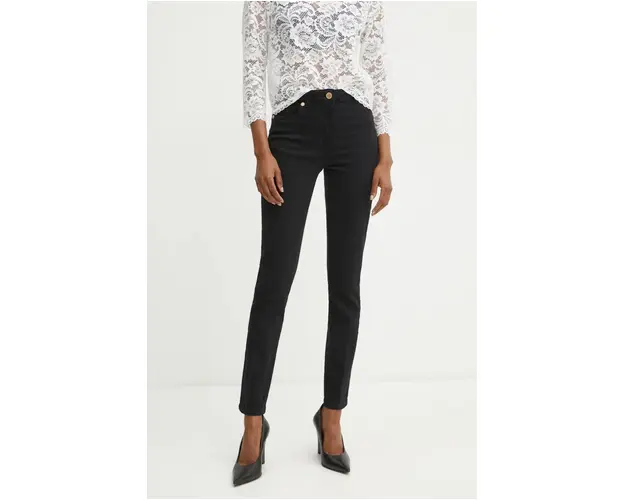 Silvian Heach jeansi TOFOLI (VERONICA) femei, culoarea negru, GPA24167JE