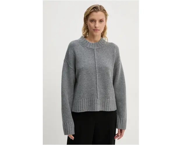 Day Birger et Mikkelsen pulover de lana Lula - Daily Cashmere femei, culoarea gri, calduros, DAY65243480