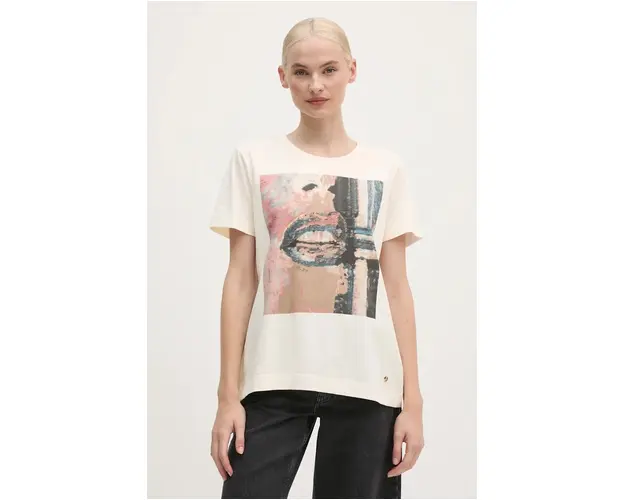 Mos Mosh tricou femei, culoarea roz, 165370