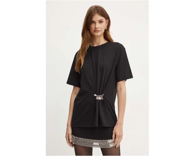 Silvian Heach tricou CHIKI femei, culoarea negru, GPA24269TS