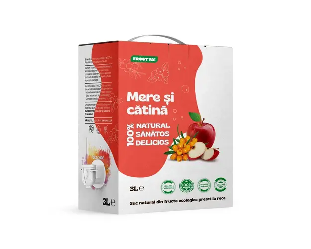 Suc de mere cu catina 3L