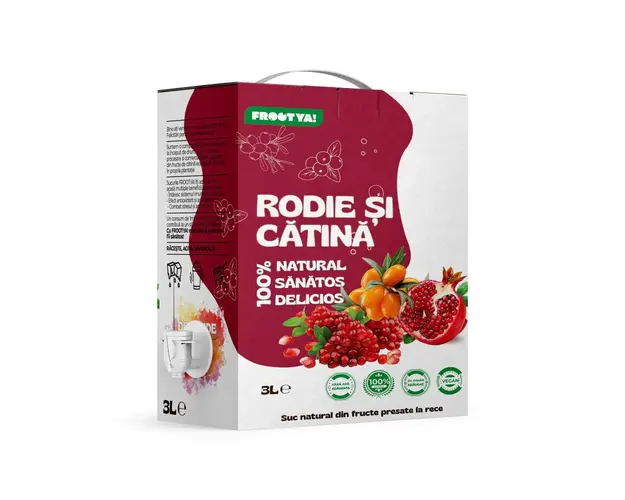 Suc de rodie si catina