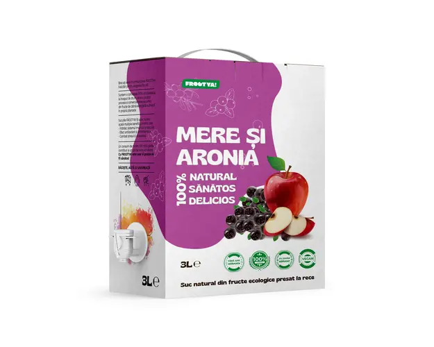 Suc de mere cu aronia 3L