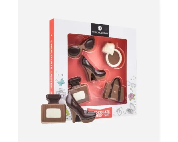 Set figurine din ciocolata Lady Set