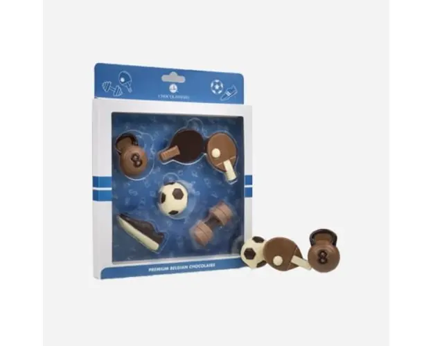Set figurine din ciocolata Sport