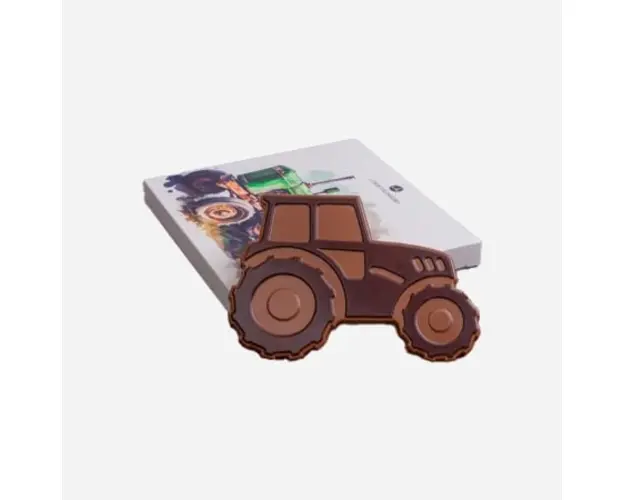 Tractor din ciocolata