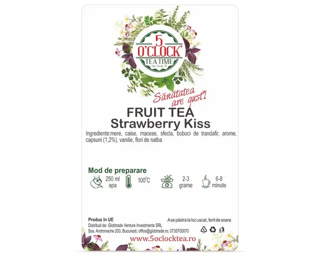 Strawberry Kiss (Gramaj: 100g)