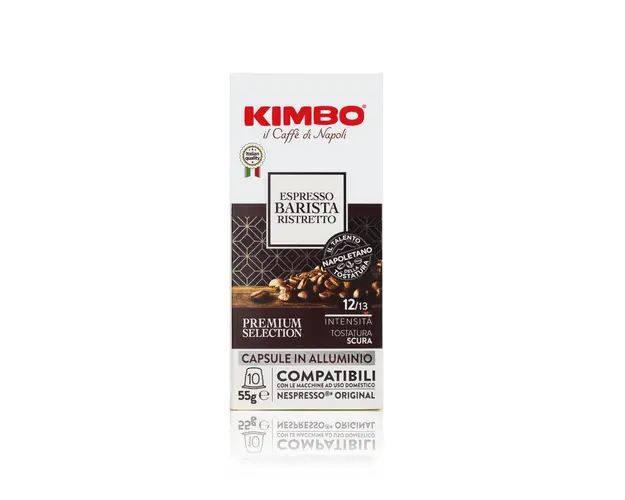 Kimbo Espresso Barista Ristretto 10 capsule aluminiu compatibile Nespresso