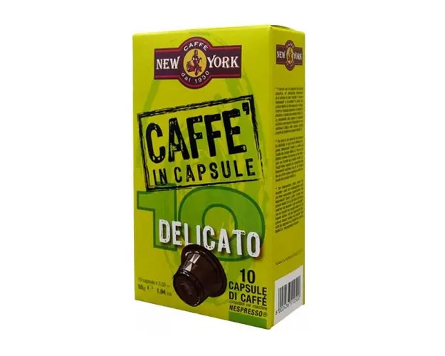 New York Delicato 10 capsule compatibile Nespresso