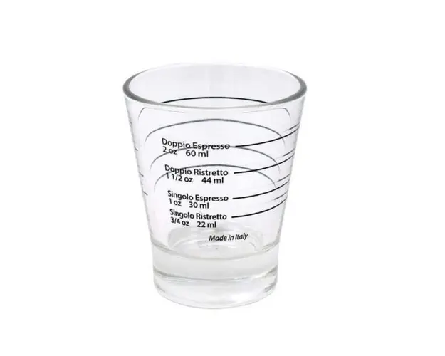 Pahar espresso sticla gradat pentru test 60ml