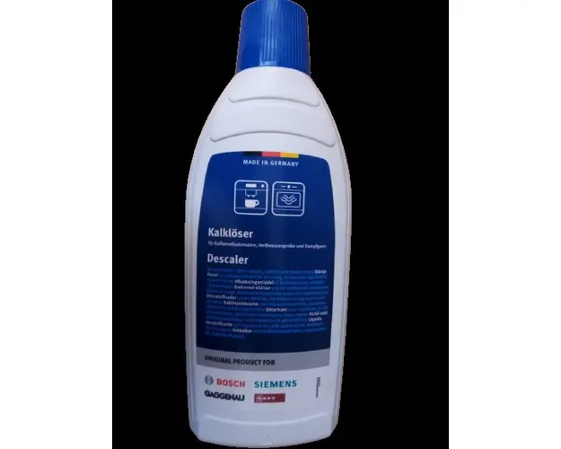 Solutie decalcifiere Bosch pentru espresoare aparate de cafea cuptoare cu abur fierbatoare - Flacon 500ml Bosch
