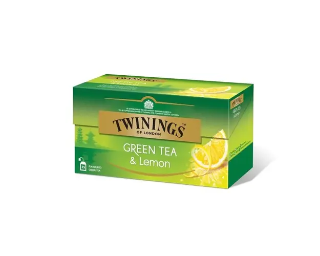Twinings Green Lemon ceai verde cu aroma de lamaie 25 pliculete