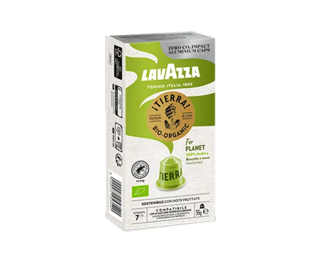 Lavazza Tierra Planet 10 capsule aluminiu compatibile Nespresso
