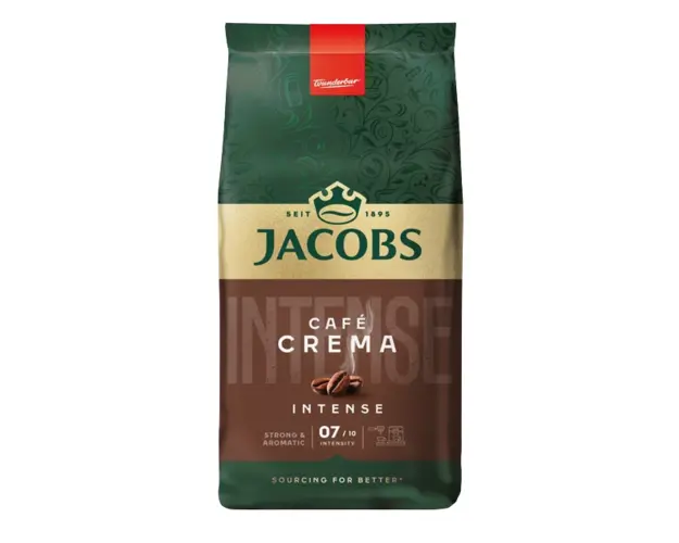 Jacobs Cafe Crema Intense 1kg cafea boabe