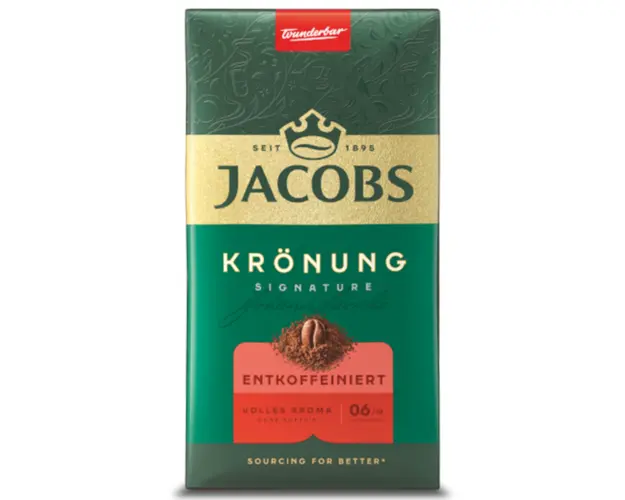 Jacobs Kronung Decaf cafea macinata 500g