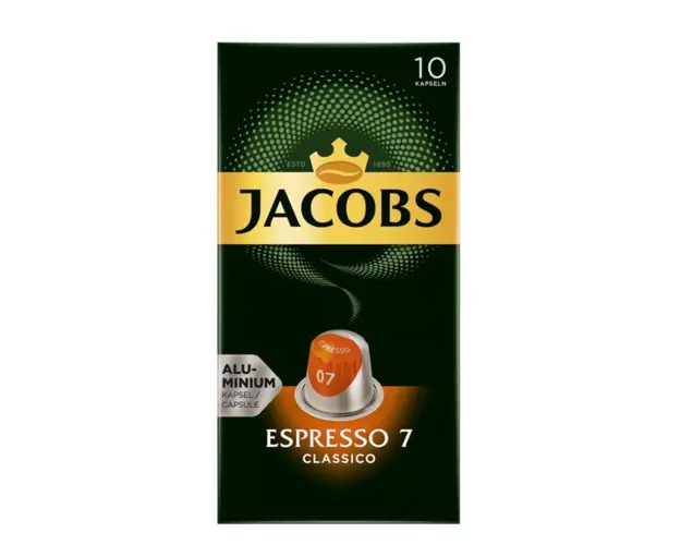 Jacobs Espresso Classico 10 capsule compatibile Nespresso