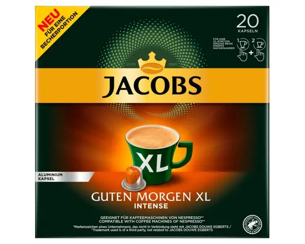 Jacobs Guten Morgen 20 capsule compatibile Nespresso