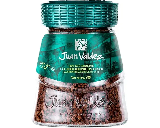 Juan Valdez cafea solubila decofeinizata 95 g