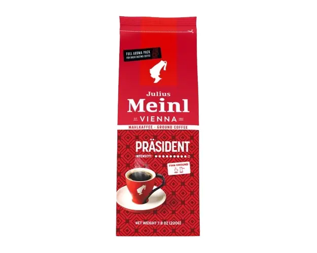 Julius Meinl Prasident cafea macinata 220g