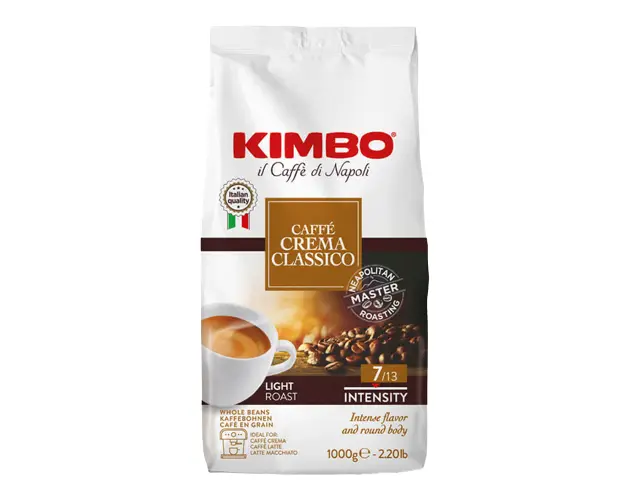 Kimbo Caffe Crema Classico 1kg cafea boabe