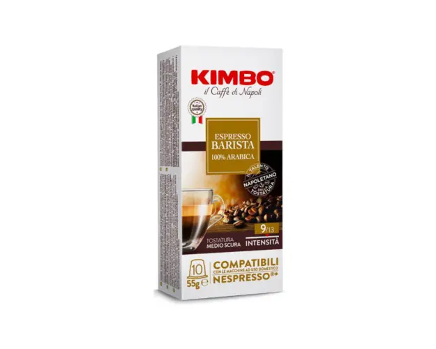 Kimbo Espresso Barista 100% Arabica 10 capsule cafea compatibile Nespresso