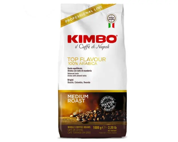 Kimbo Espresso Bar Top Flavour cafea boabe 1kg