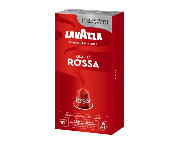 Lavazza Qualita Rossa 10 capsule aluminiu compatibile Nespresso