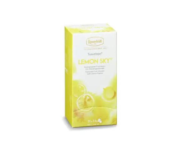 Ronnefeldt Teavelope Lemon Sky infuzie fructe 25 pliculete