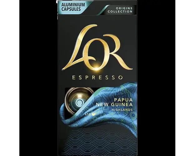L`Or Espresso Papua New Guinea 10 capsule compatibile Nespresso