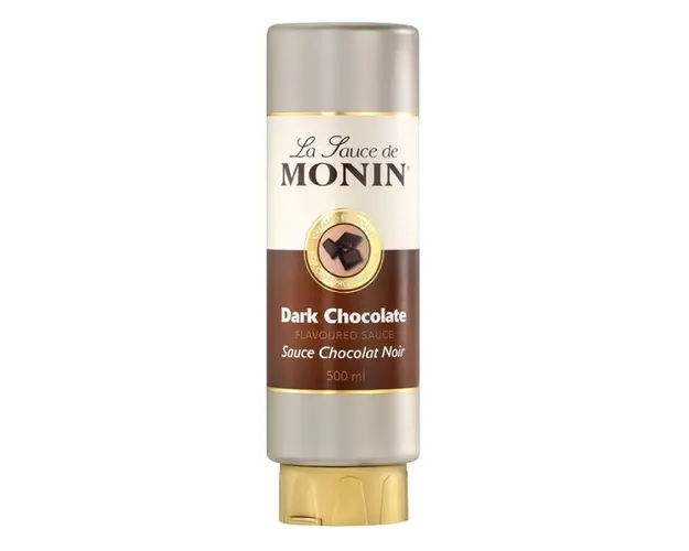 Monin Gourmet Sauce Dark Chocolate topping cafea 500ml