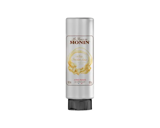 Monin Gourmet Sauce White Chocolate topping cafea 500ml